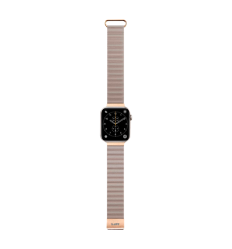 Ремiнець Laut NOVI LUXE  Apple Watch 42/44/45/49mm Beige (L_AWL_NL_BE)