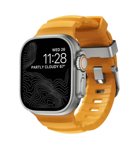 Ремінець Nomad Rocky Point Natural Titanium Hardware Sol 46mm/49mm (NM013602858)