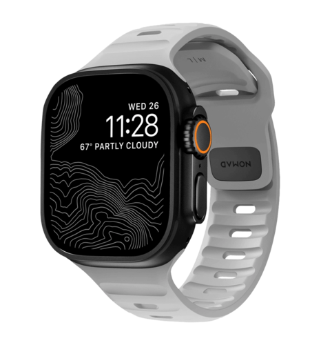 Ремінець Nomad Sport Band Lunar Gray 46mm/49mm (NM01958185)