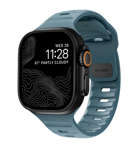 Ремінець Nomad Sport Band Marine Blue 46mm/49mm (NM01133285)