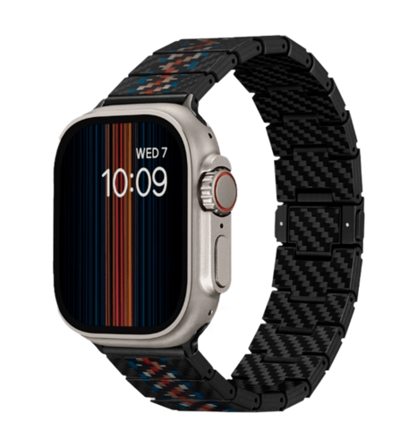 Ремiнець Pitaka Carbon Fiber Watch Band Rhapsody for Apple Watch 49/45/44mm (AWB2301)