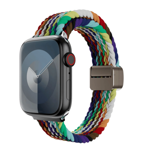 Ремінець Switcheasy Candy Braided Nylon Watch Loop for Apple Watch 40/41/42mm Pride (SAW341237PR24)