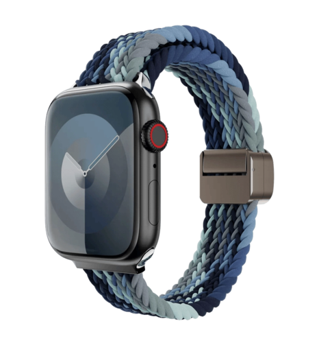 Ремінець Switcheasy Candy Braided Nylon Watch Loop for Apple Watch 44/45/46/49mm Ocean Blue (SAW459237OE24)