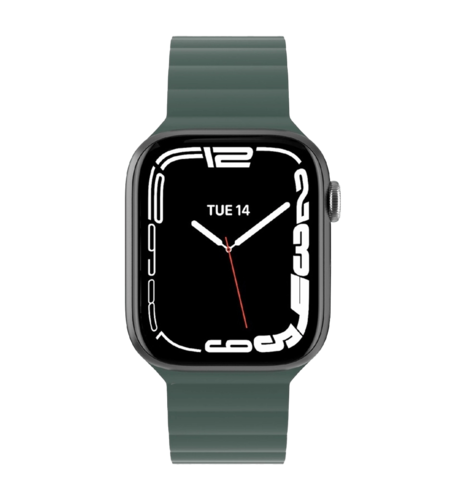 Ремінець Switcheasy Skin Silicone Magnetic Watch 42/44/45/49mm Pine Green (MAW245078PG22)