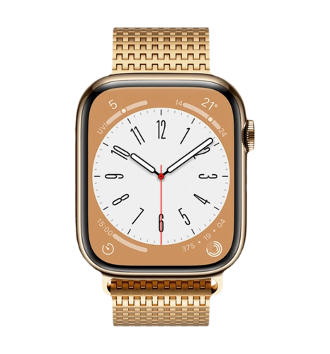 Ремінець Wiwu для Apple Watch 42/44/45/49mm Domino band Gold