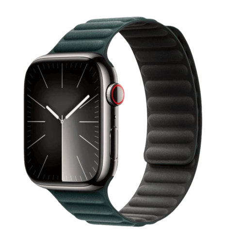 Ремінець Wiwu для Apple Watch 42/44/45/49mm Magnetic Loop Watch Band Evergreen