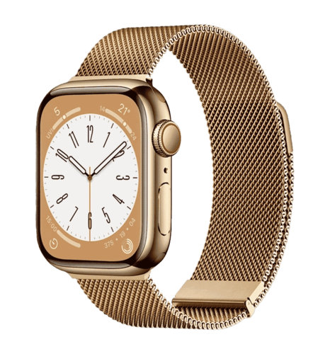 Ремінець Wiwu для Apple Watch 42/44/45/49mm Milanese Stainless Steel watch band Gold