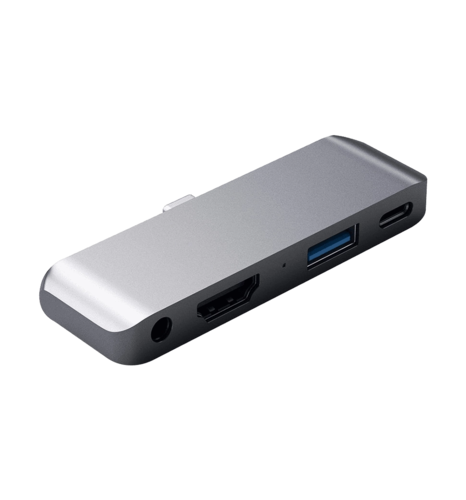 Satechi Aluminum Type-C Mobile Hub Pro Space Gray (ST-TCMPHM)
