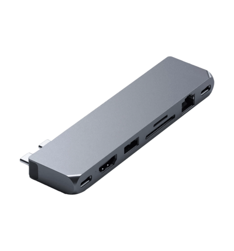 Satechi Aluminum USB-C Pro Hub Max Adapter Space Gray (ST-UCPHMXM)