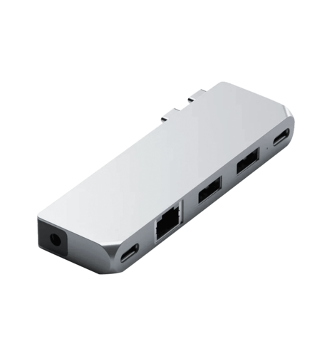 Satechi Aluminum USB-C Pro Hub Mini Adapter Silver (ST-UCPHMIS)