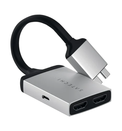 Satechi Type-C Dual HDMI Adapter Silver (ST-TCDHAS)