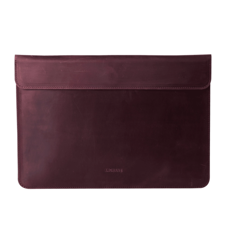 Шкіряний чохол INCARNE Klouz MacBook Pro 16" 2019-2023 бордо
