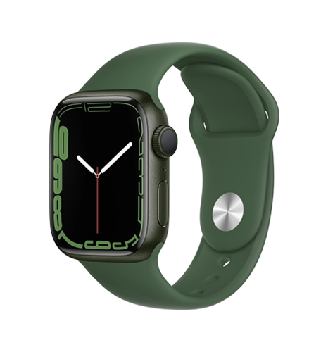 Смарт-часы Apple Watch Series 7 41mm Green Aluminum Case with Sport Band (MKN03)