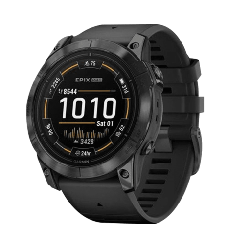 Смарт-годинник Garmin Epix Pro Gen 2 51mm Slate Gray w. Black Band (010-02804-20/21)