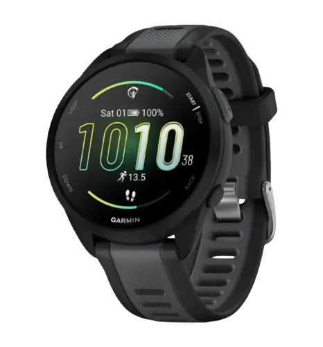 Смарт-годинник Garmin Forerunner 165 Black/Slate Gray (010-02863-20/A0) UA