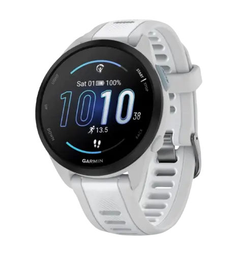 Смарт-годинник Garmin Forerunner 165 Mist Gray/Whitestone (010-02863-21/A1) UA