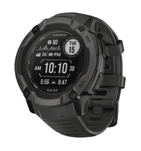 Смарт-годинник Garmin Instinct 2X Solar Graphite (010-02805-10/00/24)