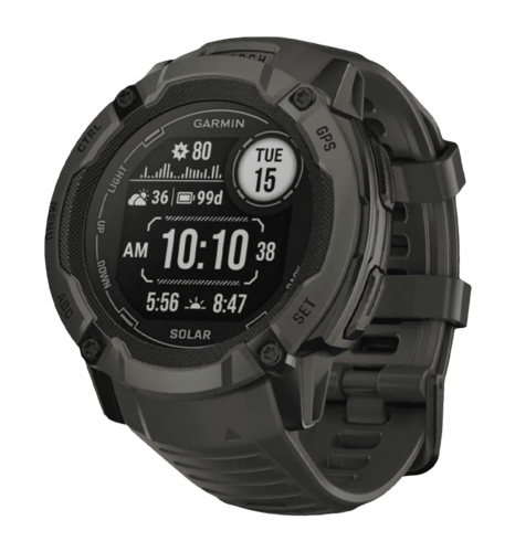 Смарт-годинник Garmin Instinct 2X Solar Moss (010-02805-15/05)