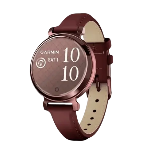 Смарт-годинник Garmin Lily 2 Classic Dark Bronze with Mulberry Leather Band (010-02839-03/61)
