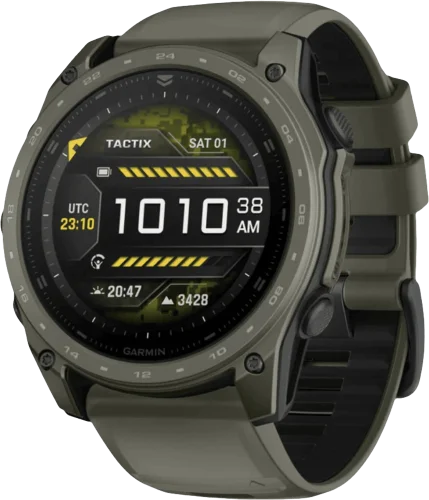 Смарт-годинник Garmin tactix 8 - 51 mm AMOLED Cerakote Olive w. Applied Ballistics Ultralight (010-04553-11)