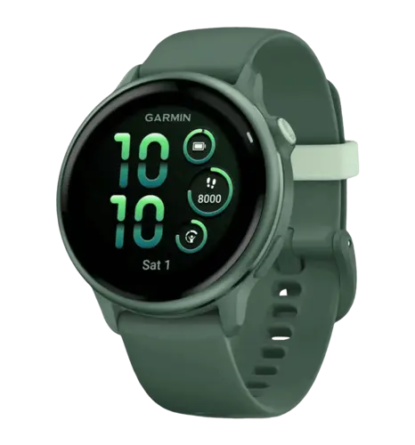 Смарт годинник Garmin Vivoactive 6 Metallic Jasper Green with Jasper Green Band (010-02985-02)