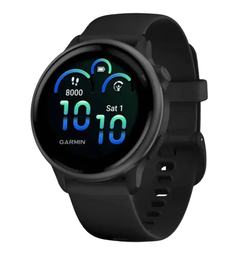Смарт-годинник Garmin Vivoactive 6 Slate with Black Band (010-02985-00)