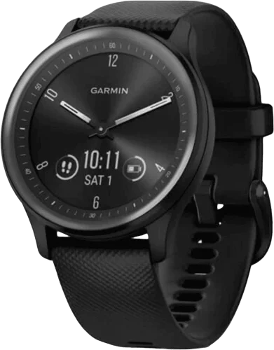 Смарт-годинник Garmin Vivomove Sport Black Case and S. Band w. Slate Accents (010-02566-00) UA