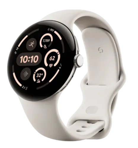 Смарт-годинник Google Pixel Watch 3 Wifi 41mm Silver Case/Porcelain Band