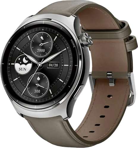 Смарт-годинник Mibro Lite 3 Pro 45мм, 1.32", 466x466, AMOLED, BT 5.3, GPS, 5 ATM, сірий хакі