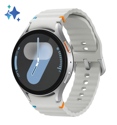 Смарт-годинник Samsung Galaxy Watch 7 44mm Silver (SM-L310NZSASEK)