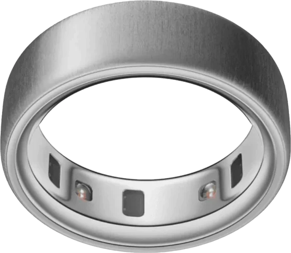 Смарт-кольцо Oura Ring 4 Brushed Silver (Size 08) (JZ90-54220-08)