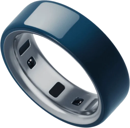 Смарт-кольцо Oura Ring 4 Ceramic Midnight Size 08 (JZ90-57455-08)