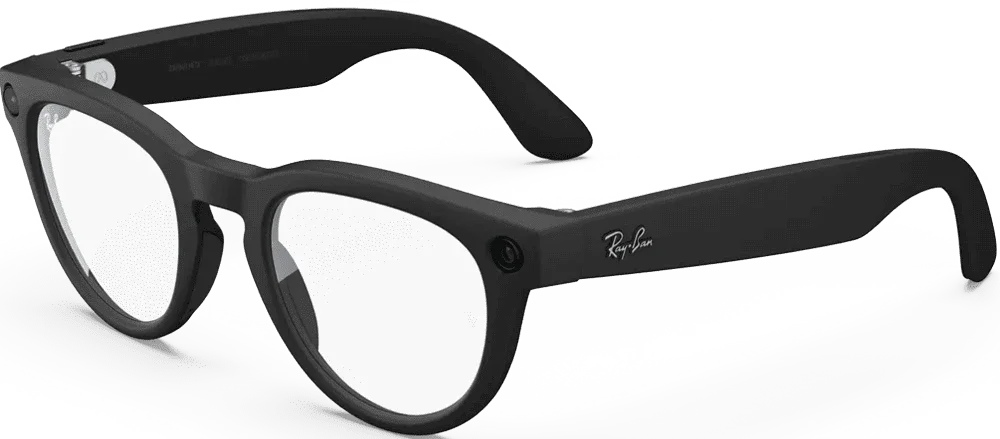 Смарт-окуляри Ray-Ban Meta Headliner Gen 2 Matte Black / Clear (RW4013 601SSB 50-22)