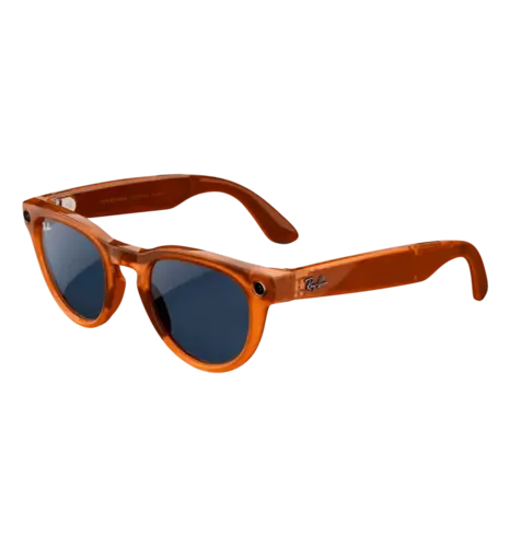 Смарт-окуляри Ray-Ban Meta Headliner Shiny Caramel Frame Clear/Sapphire Transitions (RW4009 6706MF 50-23)