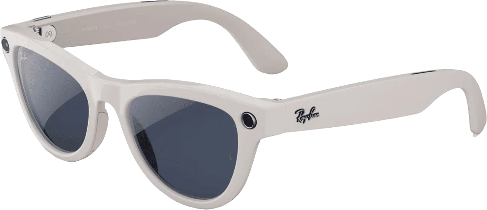 Смарт-окуляри Ray-Ban Meta Skyler Gen2 Standard Shiny Chalky Gray Frame / Clear to Sapphire Transitions Lenses (RW