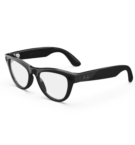 Смарт-окуляри Ray-Ban Meta Skyler Standard - Shiny Black / Clear (RW4010 601/SB 52-20)