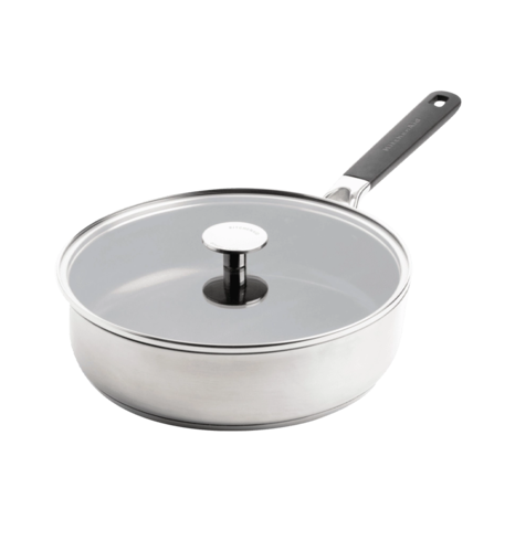 Сотейник з кришкою KitchenAid CSS, 26 см, 3,6 л з керамічним покриттям (CC005704-001)