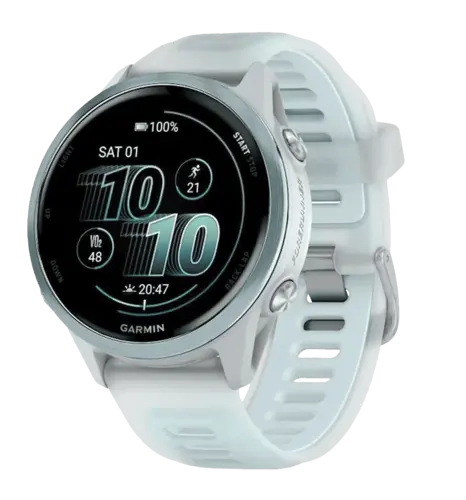 Спортивний годинник Garmin Forerunner 570 42mm Cloud Blue Aluminium with Translucent Whitestone/Cloud  (010-02970-01) UA