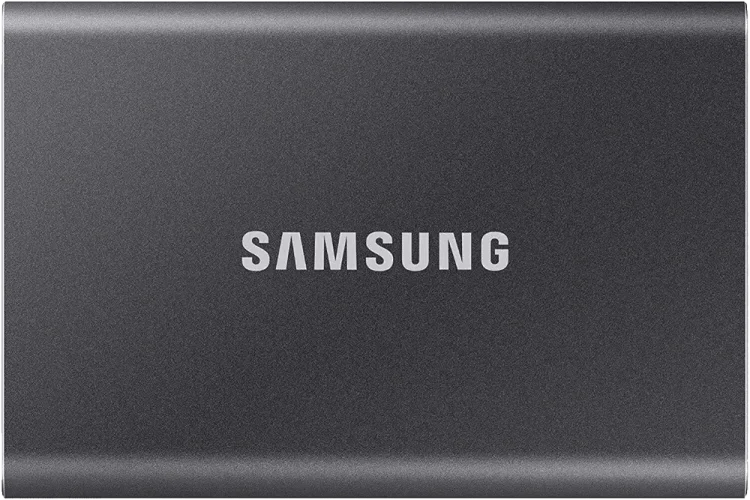 SSD-накопитель Samsung T7 2 TB Titan Gray (MU-PC2T0T/WW)