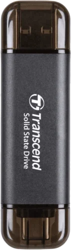ssd зовнішній TRANSCEND 1TB ESD310C, USB 10Gbps, Type C/A Сірий