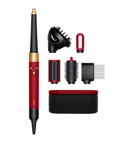 Стайлер для кучерявого волосся Dyson Airwrap i.d. Multi-Styler and Dryer Curly to Coily Red Velvet/Gold (596928-01) GLOBAL
