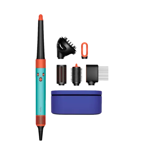 Стайлер для кучерявого волосся Dyson Airwrap i.d. Multi-Styler and Dryer Curly to Coily Ceramic Patina/Topaz (533736-01)