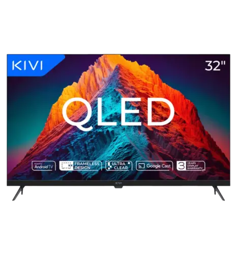 Телевізор KIVI 32", FHD, Android TV11 32F770QB