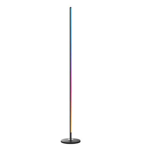 Торшер розумний Govee H8076 Govee Floor Lamp lite, 1000Lm, RGBWW+RGBIC+WW, WI-FI/Bluetooth, чорний