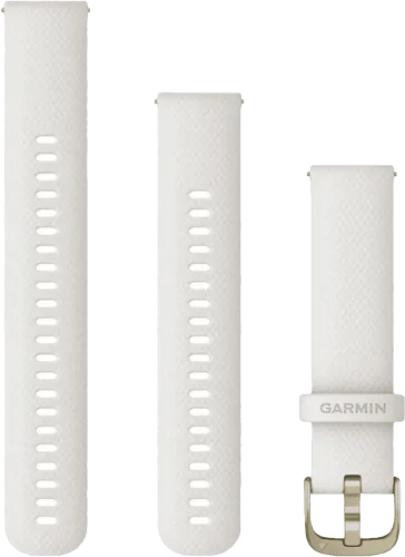 Venu 2 Plus, 20mm Band, White + Cream Gold Band, ремінець