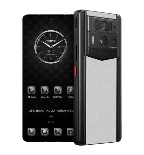 VERTU METAVERTU 2 CALFSKIN WEB3 AI PHONE 512GB Moon White