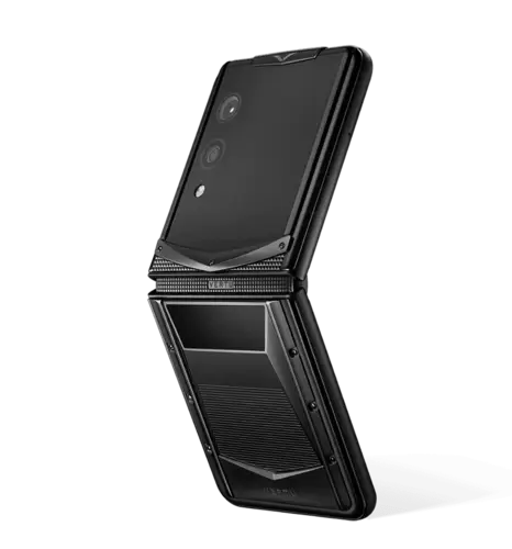 Vertu Quantum Flip Cyber – Black (Exclusive Package)