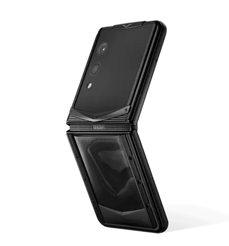 Vertu Quantum Flip Cyber – Celestial Dark (Agate Exclusive Package)