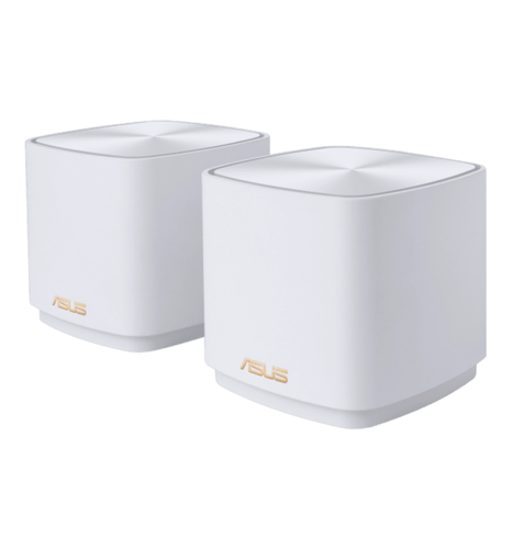 Wi-Fi Mesh система Asus ZenWiFi XD4 Plus 2pk White (90IG07M0-MO3C20)