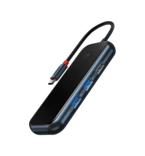 Хаб Baseus AcmeJoy 5-Port Type-C Dark Gray (WKJZ010213)
